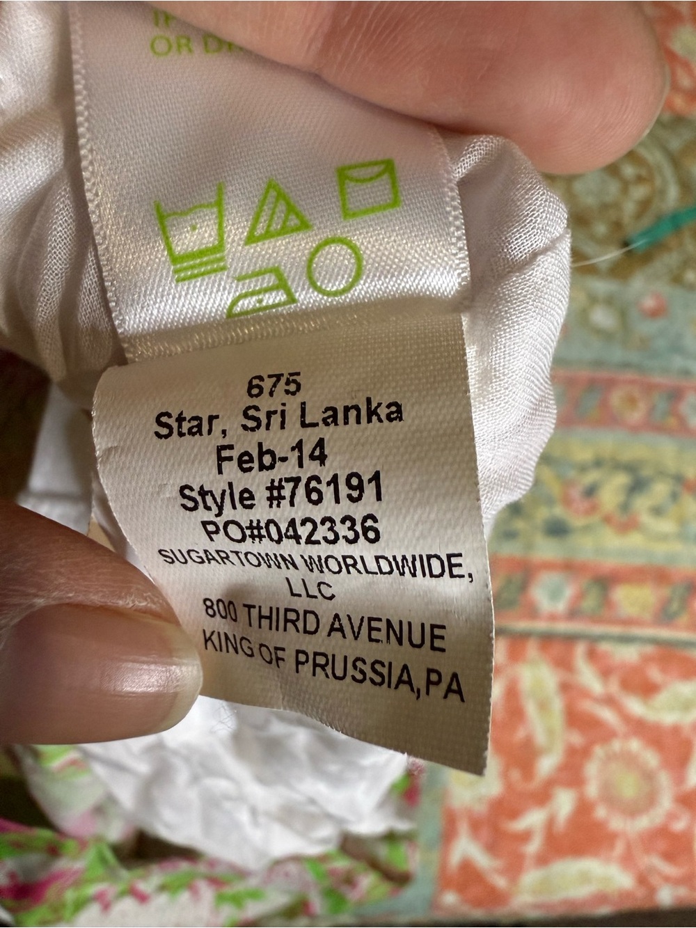 Lilly Pulitzer Pink Green White Floral Mini Dress - Picture 9 of 9